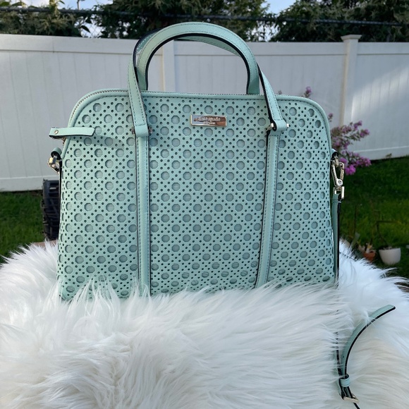 Kate Spade New York Newbury Lane Caning Rachelle Convertible Handbag - Picture 5 of 13